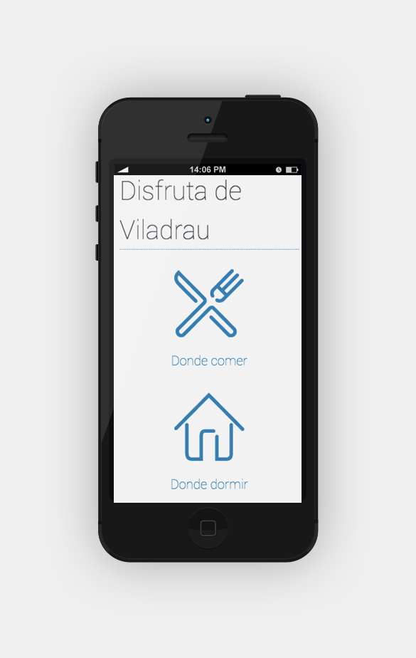 Web design for Viladrau city hall